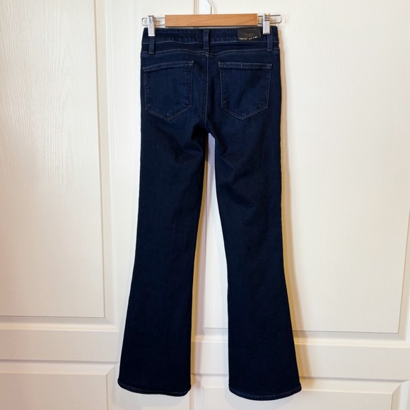 Paige Skyline Bootcut Jeans Dark Wash Women’s 25 Petite - Picture 6 of 16